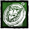 White Wolf Medallion